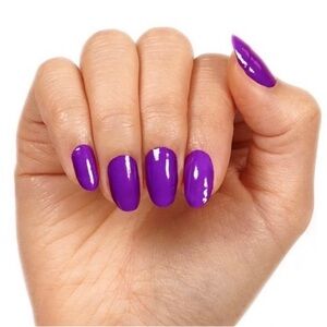 Color Street SUPERCHARGED Neon Purple Nail Set